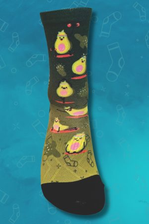AVOCARDIO Fitness Crew Socks