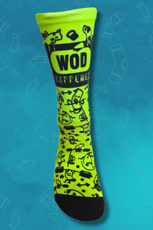 WOD Happened Fitness Crew Socks