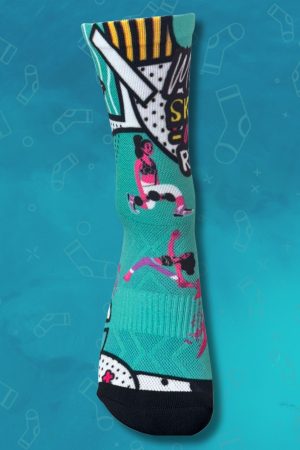 Miss Skip-a-Rep Fitness Crew Socks